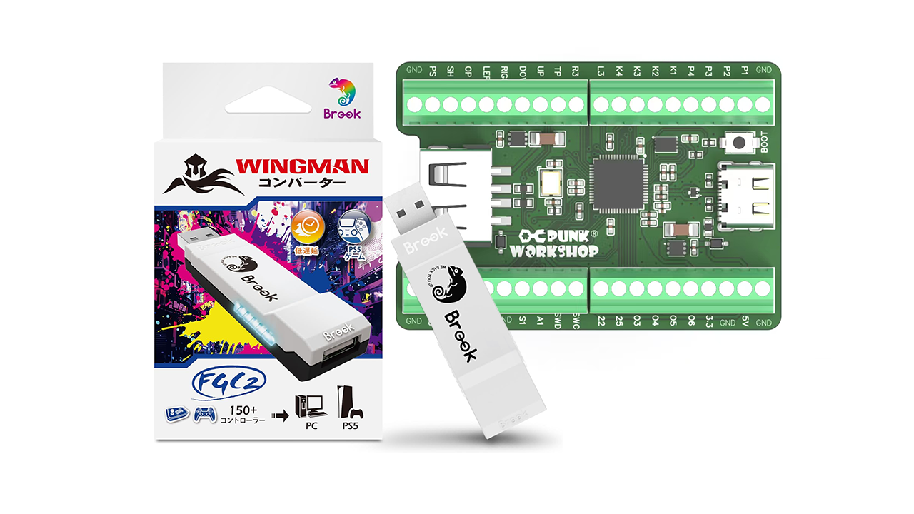 PKB2040搭載デバイスとBrook FGCコンバーターの接続について – PUNK PKB2040搭載デバイスとBrook FGCコンバーターの接続について – PUNK