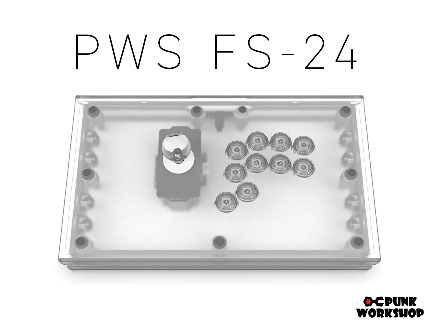 その他 PUNKWORKSHOP PWS FS-24 PKB PC】PWS FS-24 アーケードファイトスティック – PUNK