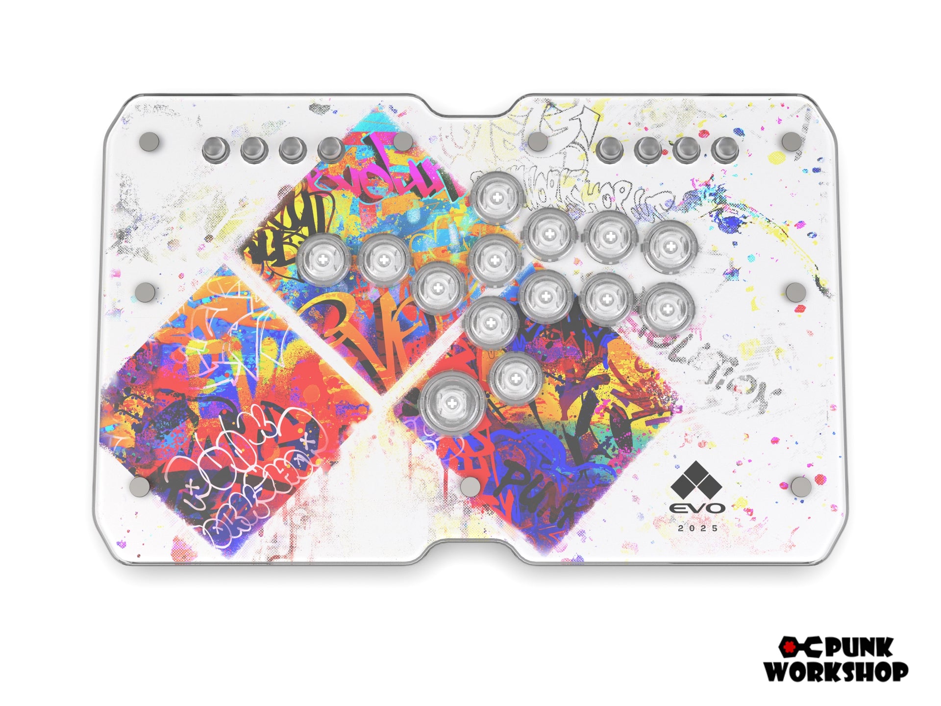 PUNKWORKSHOP ULTRA BOX　レバーレス PKB PC】ULTRA BOX レバーレスコントローラー (ボタンレイアウト