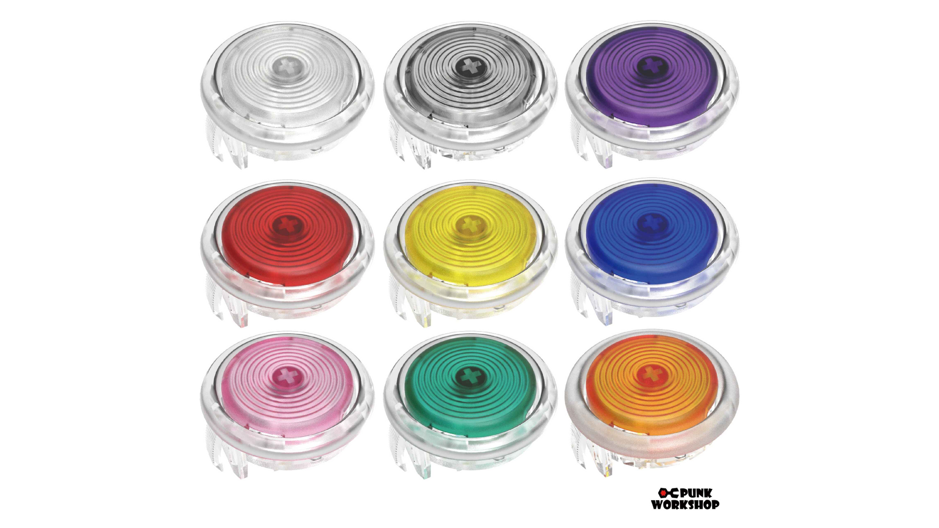 punkworkshop 新v2ボタン24㎜×12個 30㎜×2個セット punkworkshop 新v2