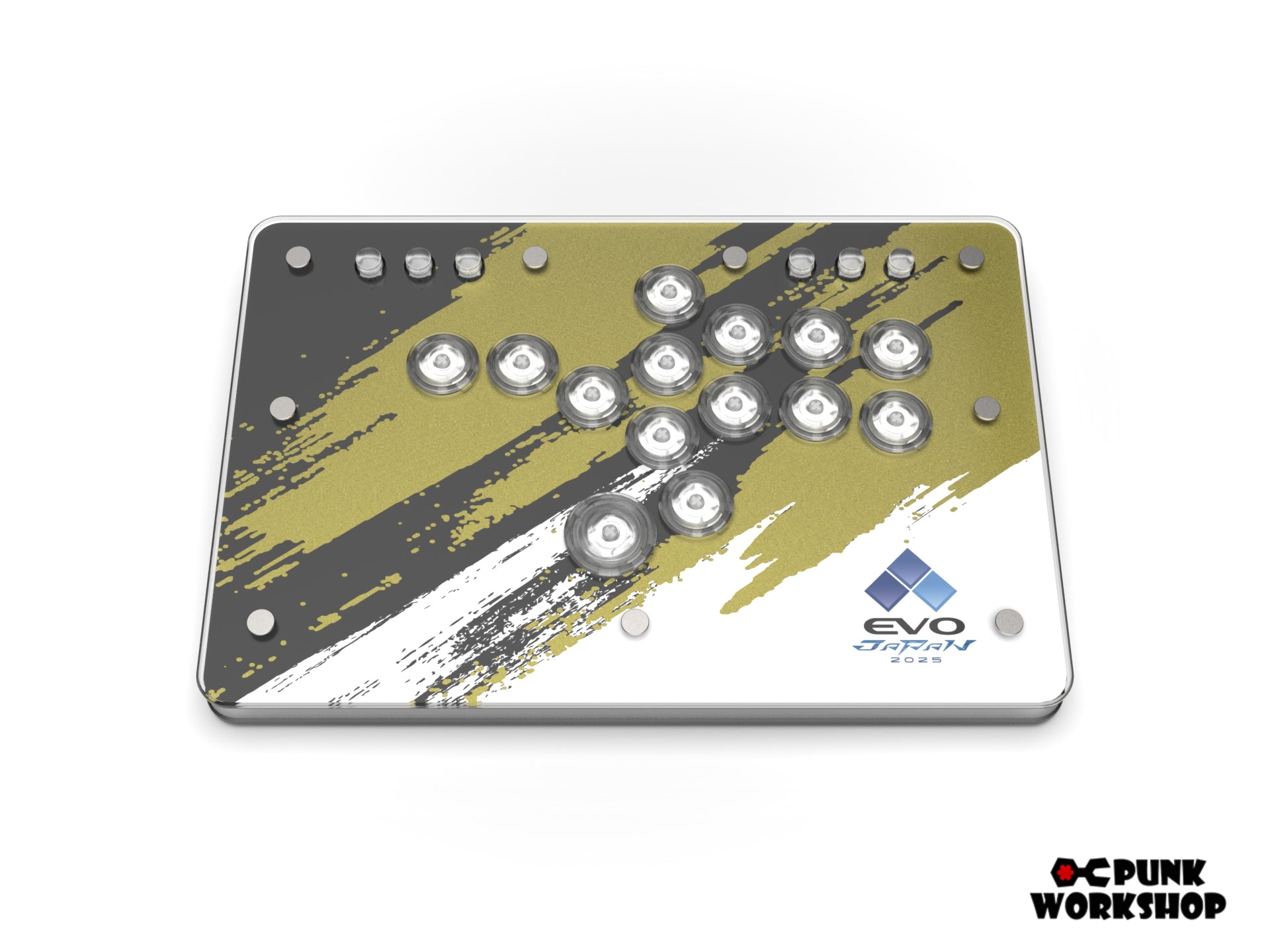 輸入新品】PUNK WORKSHOP MINI HITBOX Black レイアウトB レバー