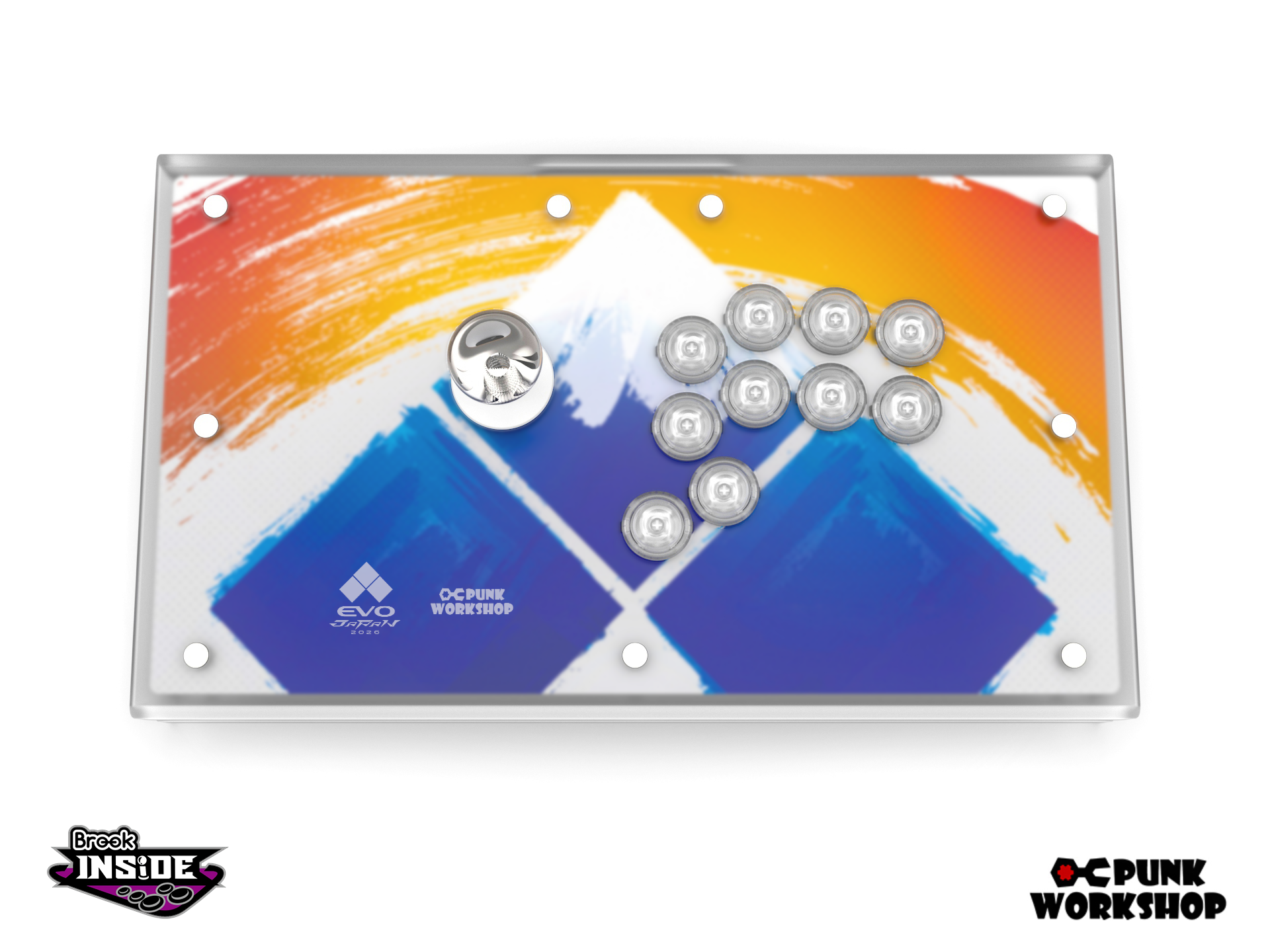 PWS FS アーケードファイトスティック EVO Japan 2026 モデル – PUNK PWS FS アーケードファイトスティック EVO Japan 2026 モデル – PUNK