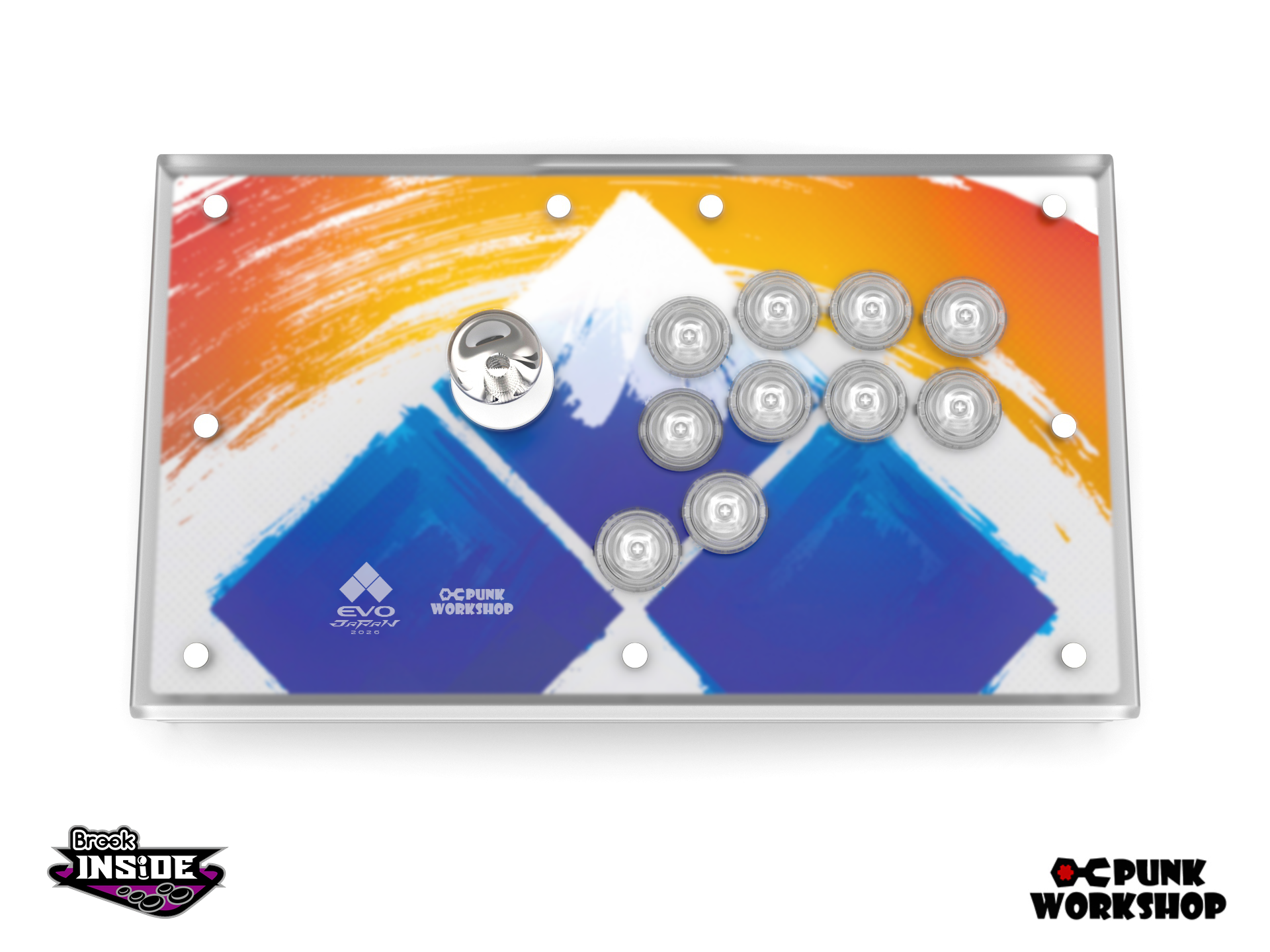 PWS FS アーケードファイトスティック EVO Japan 2026 モデル – PUNK PWS FS アーケードファイトスティック EVO Japan 2026 モデル – PUNK