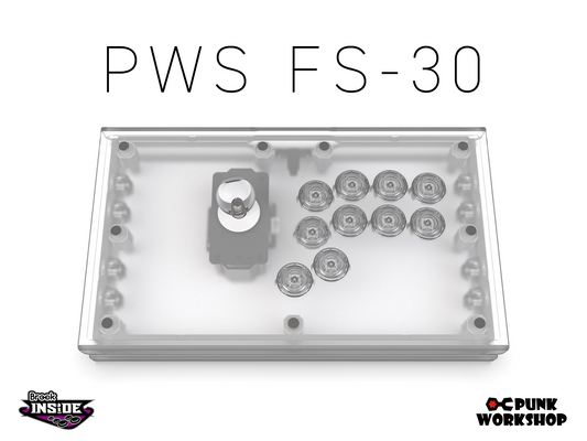 【Brook PS5対応】PWS FS-30 アーケードファイトスティック