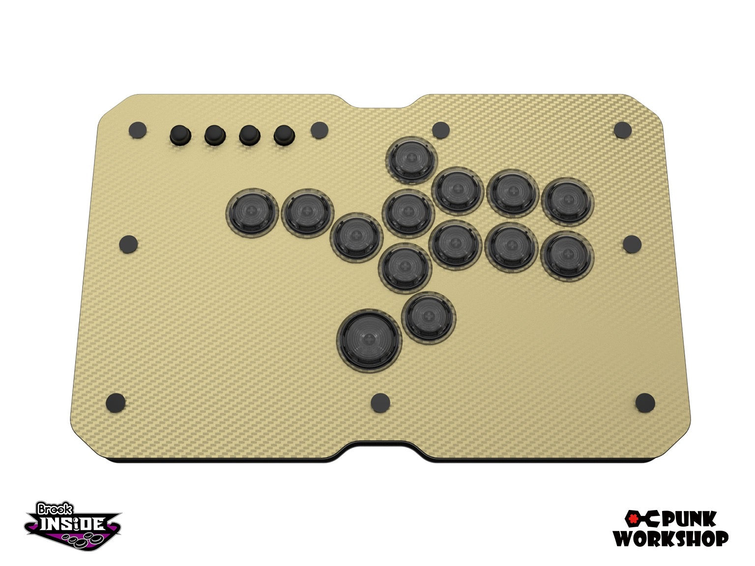 受注生産】【Brook PS5対応】MINI BOX CARBON レバーレス  