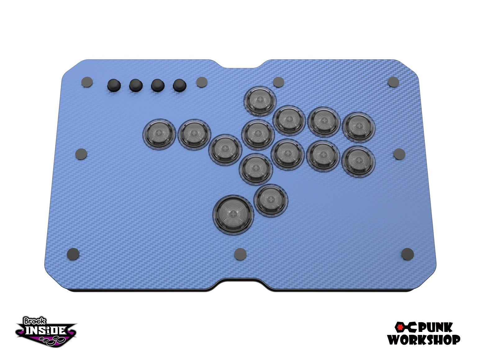 受注生産】【Brook PS5対応】MINI BOX CARBON レバーレス  