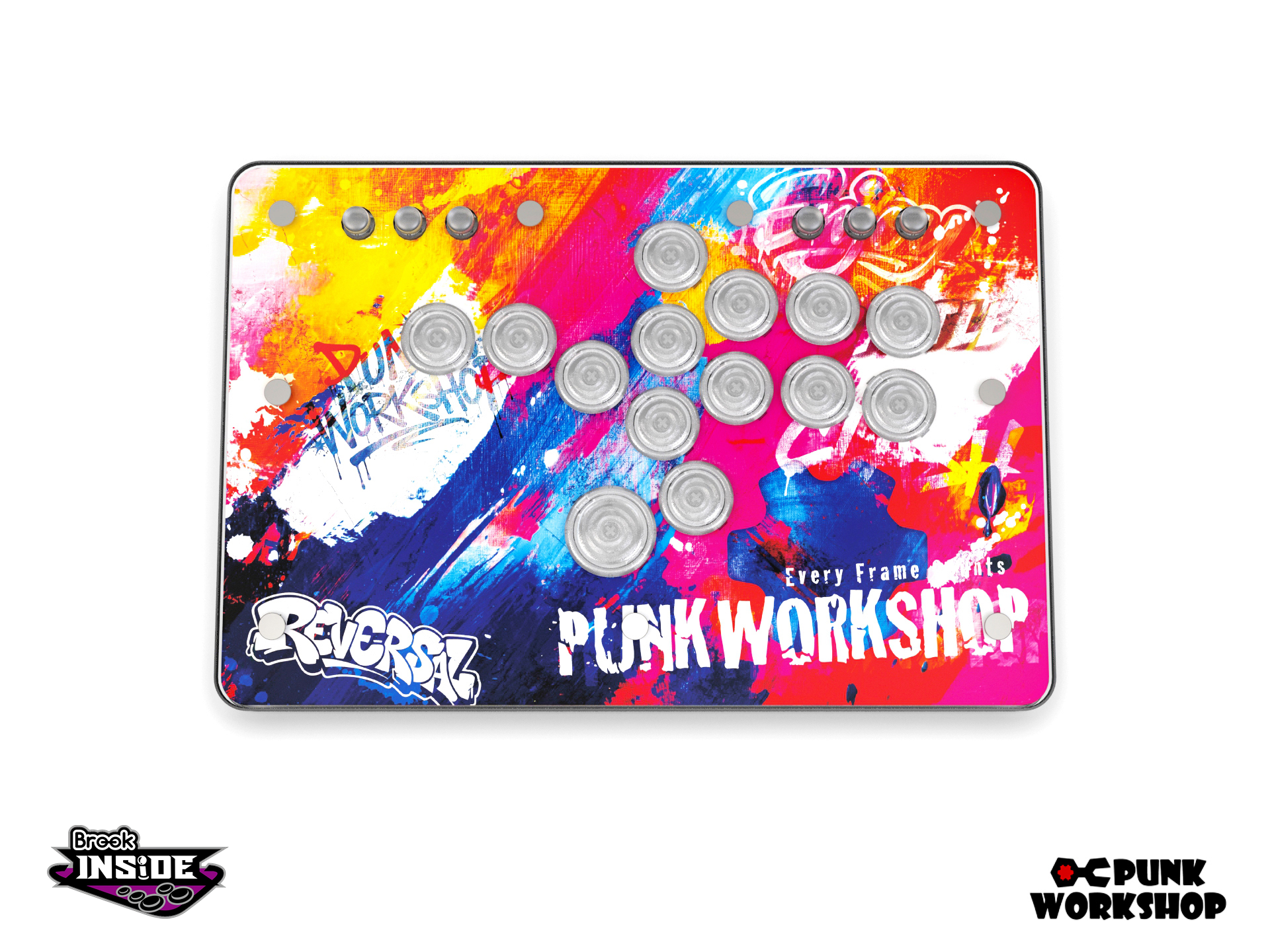 MINI BOX レバーレスコントローラー(ボタンレイアウトB/D) – PUNK MINI BOX レバーレスコントローラー(ボタンレイアウトB/D) – PUNK