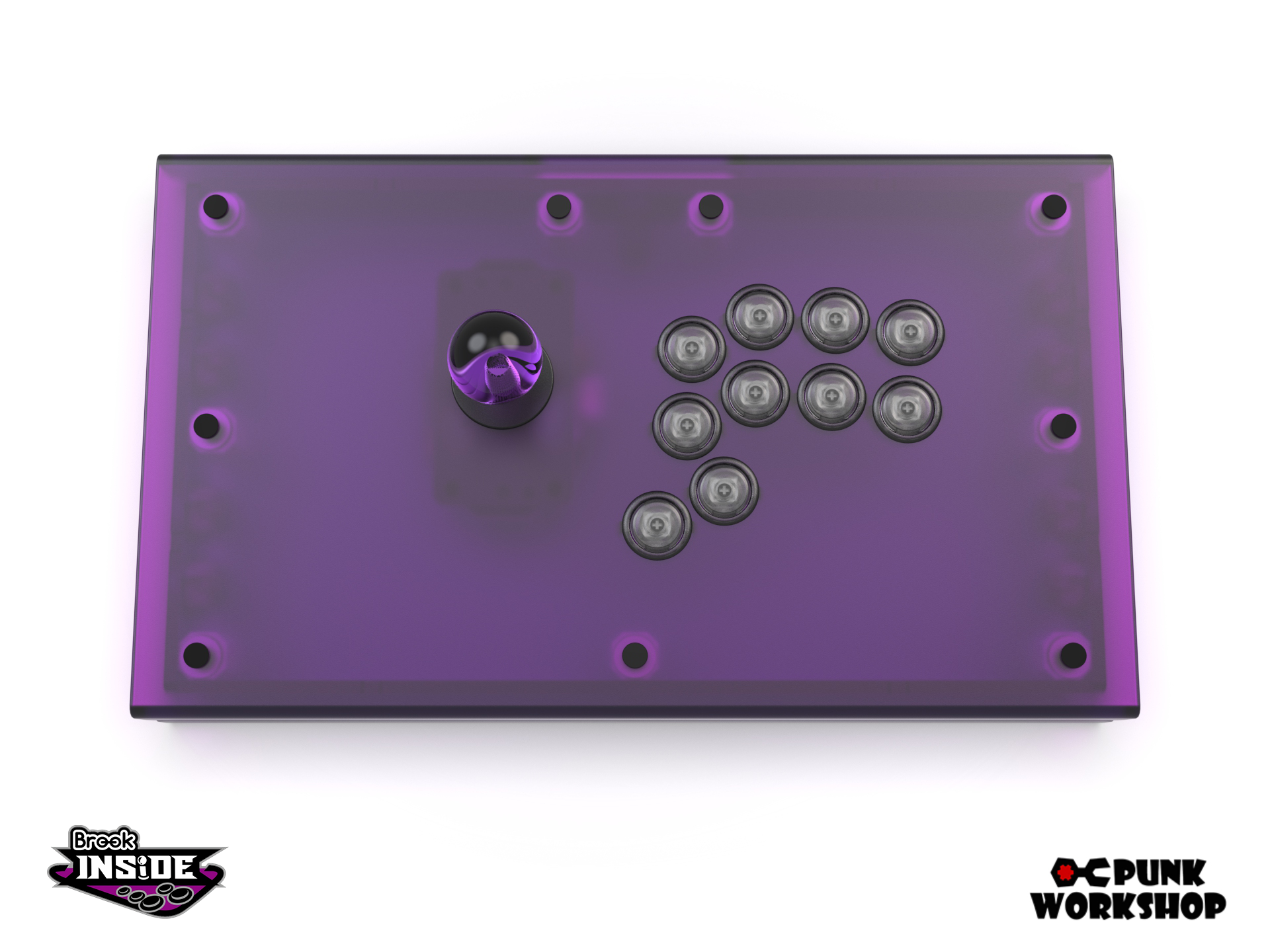 PWS FS-24 【Brook PS5対応】 アケコン PWS FightStick (Brook PS5/PS4/PS3/Switch/PC) – PUNK WORKSHOP US