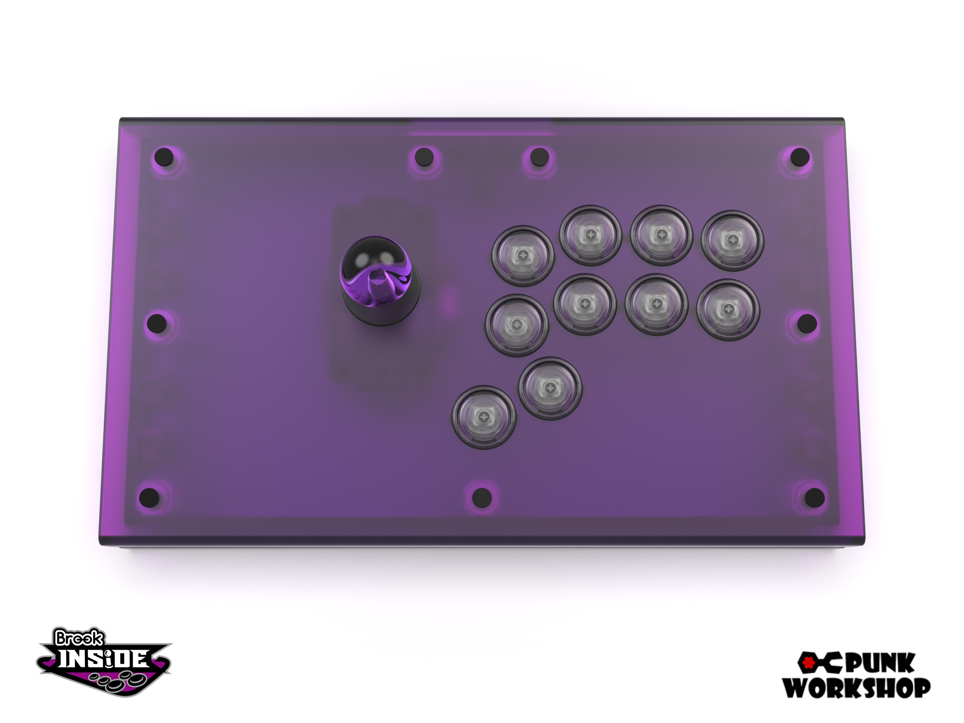 【Brook PS5対応】PUNK WORKSHOP アーケードスティック PWS FightStick (Brook PS5/PS4/PS3/Switch/PC) – PUNK WORKSHOP US