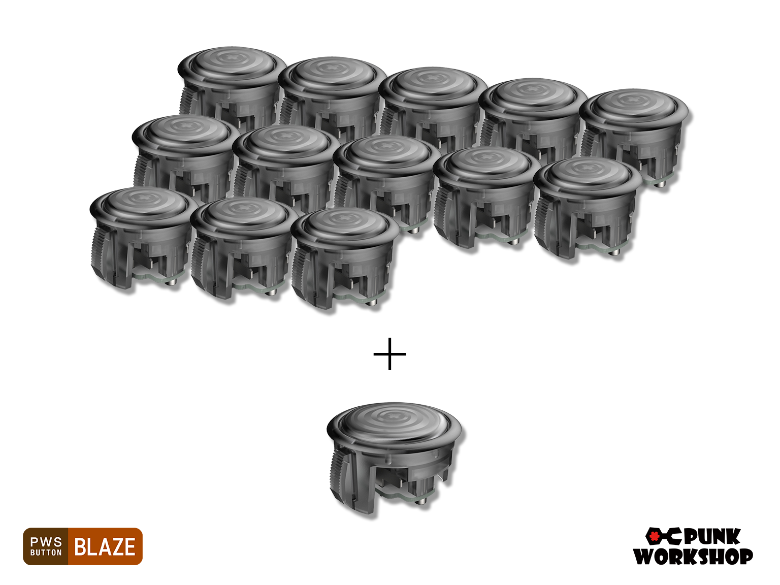 PWS Blaze ボタン 24mm ブラック 18個セット 未使用 PWS Blaze ボタンセット – PUNK WORKSHOP JAPAN