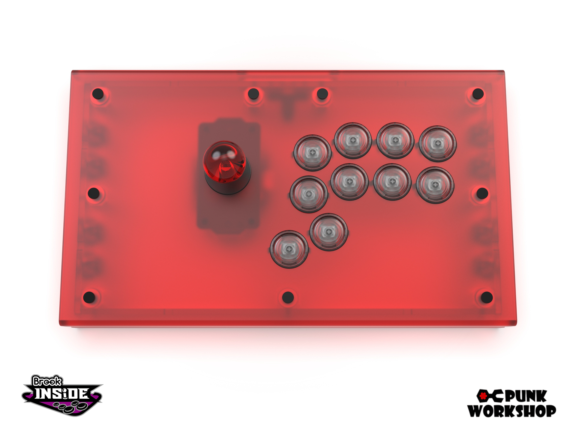 受注生産】【カラーモデル】PWS FS-30 アーケードファイトスティック