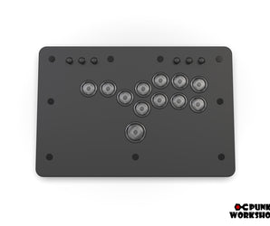 【受注販売】MINI BOX レバーレスコントローラー (ボタンレイアウトA/C)