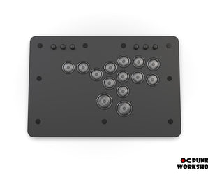 【受注生産】MINI BOX レバーレスコントローラー (ボタンレイアウトA/C)