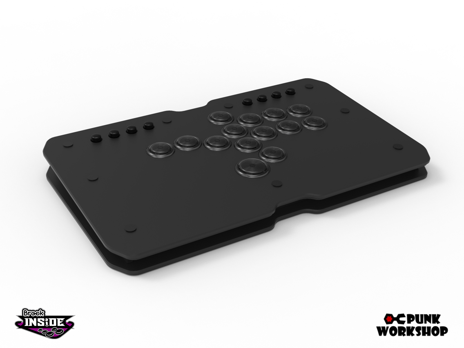 PUNKWORKSHOP ULTRA BOX 【動作確認済み】 Brook PS5対応】ULTRA BOX レバーレスコントローラー (ボタン