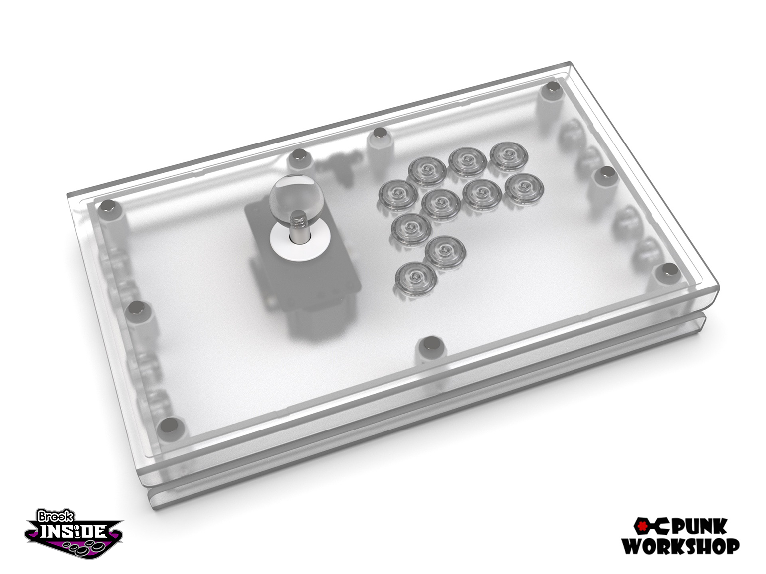 PUNKWORKSHOP PWS FS-30 静音化 FS-24用天板付 PWS FS-24」「PWS FS-30」アーケードファイトスティック登場
