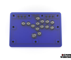 【受注生産】【カラーモデル】MINI BOX レバーレスコントローラー (ボタンレイアウトB/D)