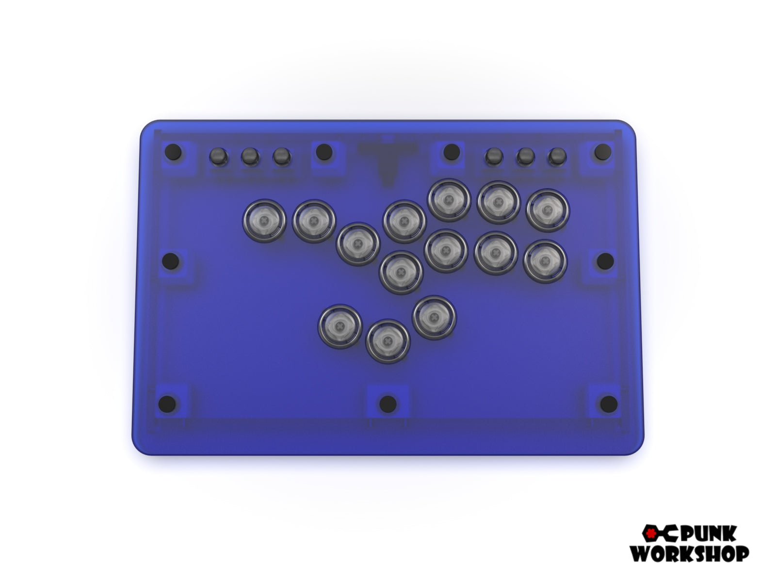 PUNK WORKSHOP MiniBox レバーレス タイプD V1ボタン punkworkshop Mini Box タイプD レバーレス V1ボタン 受注生産】MINI