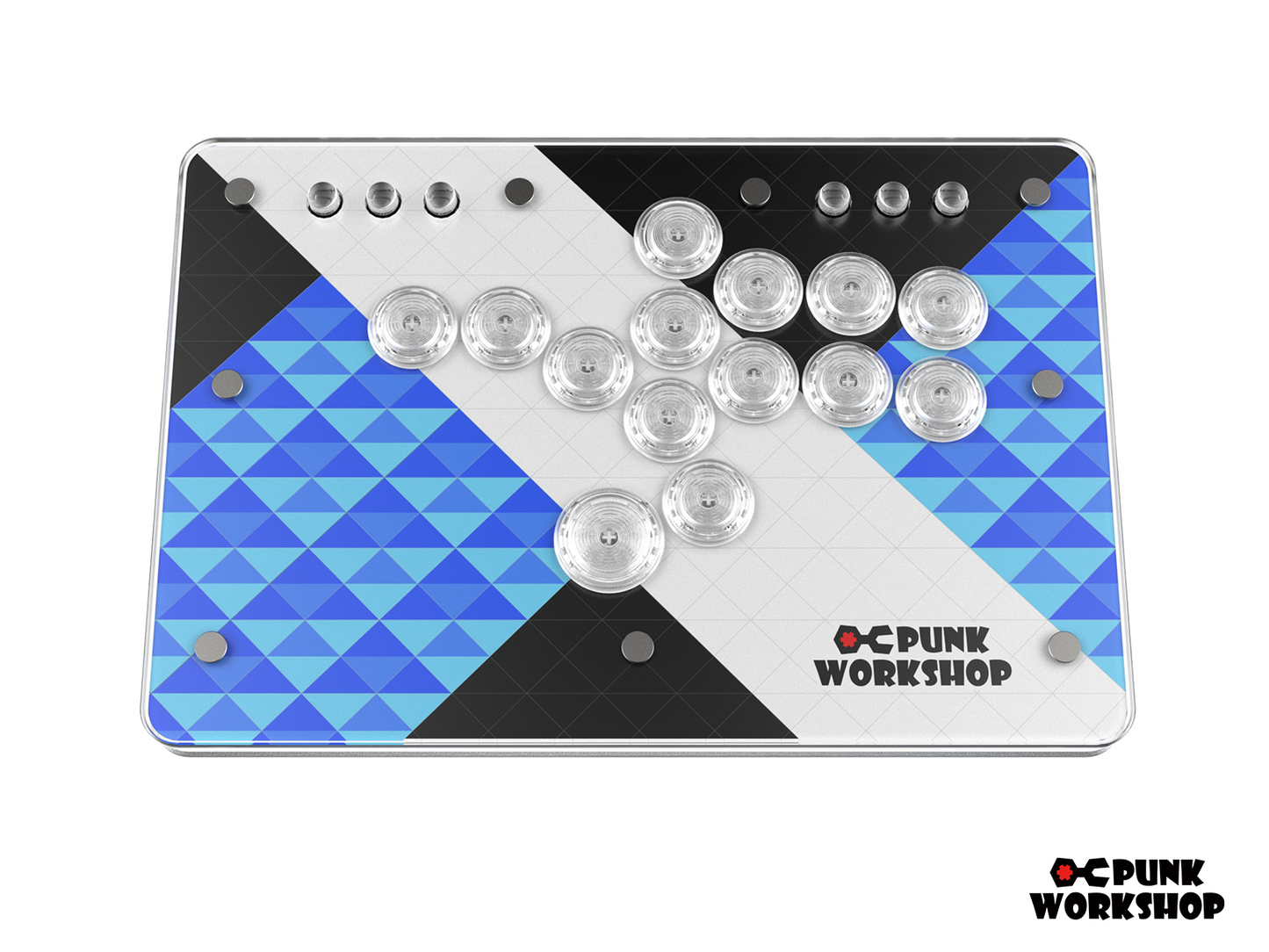 新型V1ボタン】punkworkshop minibox white タイプB 新型V1ボタン】punkworkshop minibox white タイプB