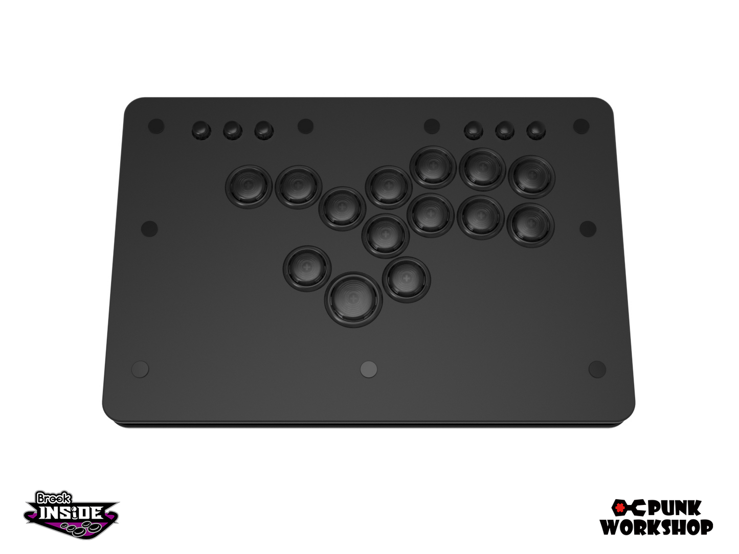 PS5対応 Punk Workshop Mini BoxレバーレスレイアウトD PS5対応 Punk Workshop Mini BoxレバーレスレイアウトD