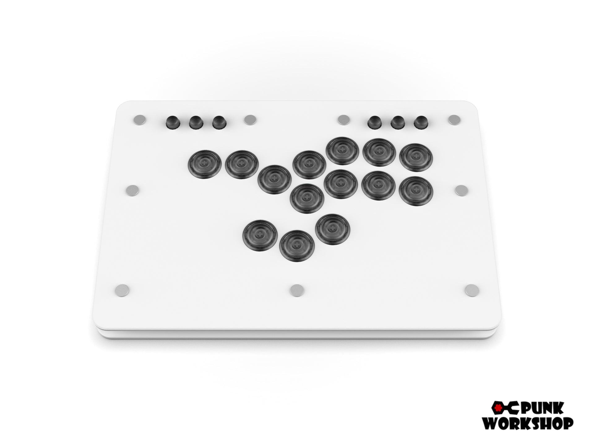 punkworkshop minibox タイプD PKB PC】MINI BOX レバーレスコントローラー (ボタンレイアウトB