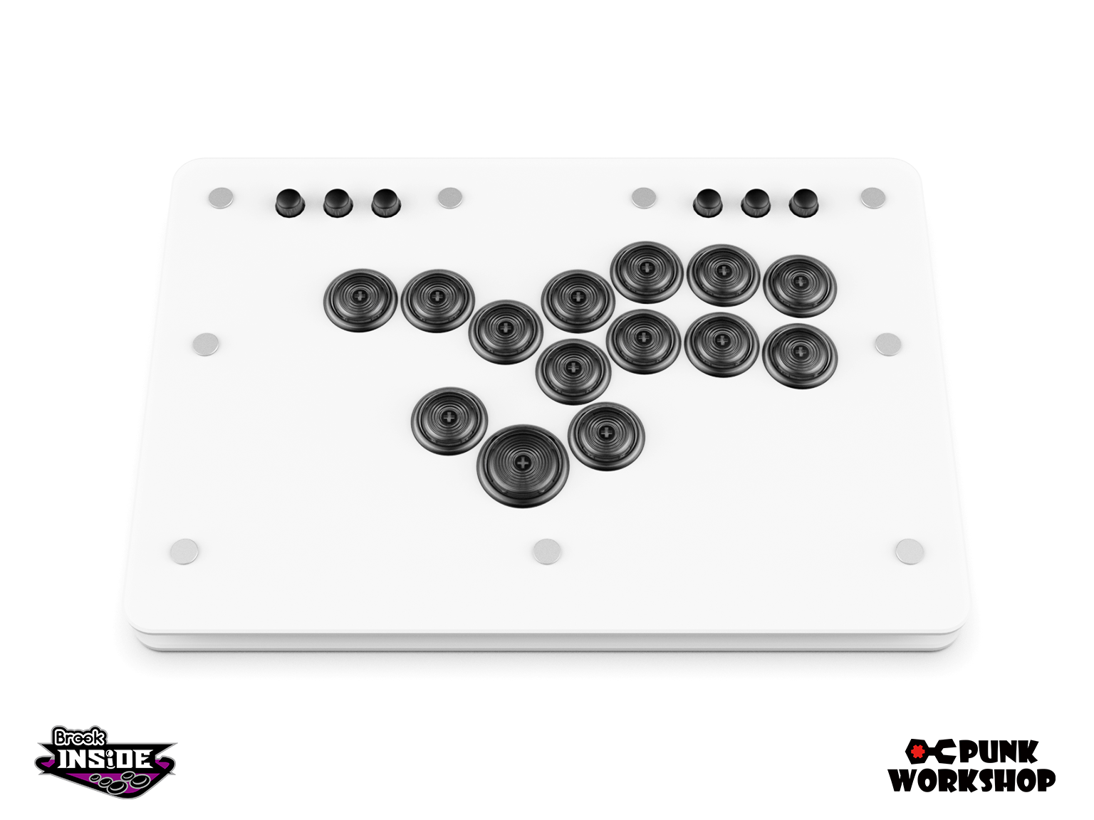 Punkworkshop UltraBox Brook PS5 新 V1 ボタン Brook PS5対応】ULTRA BOX レバーレスコントローラー (ボタン