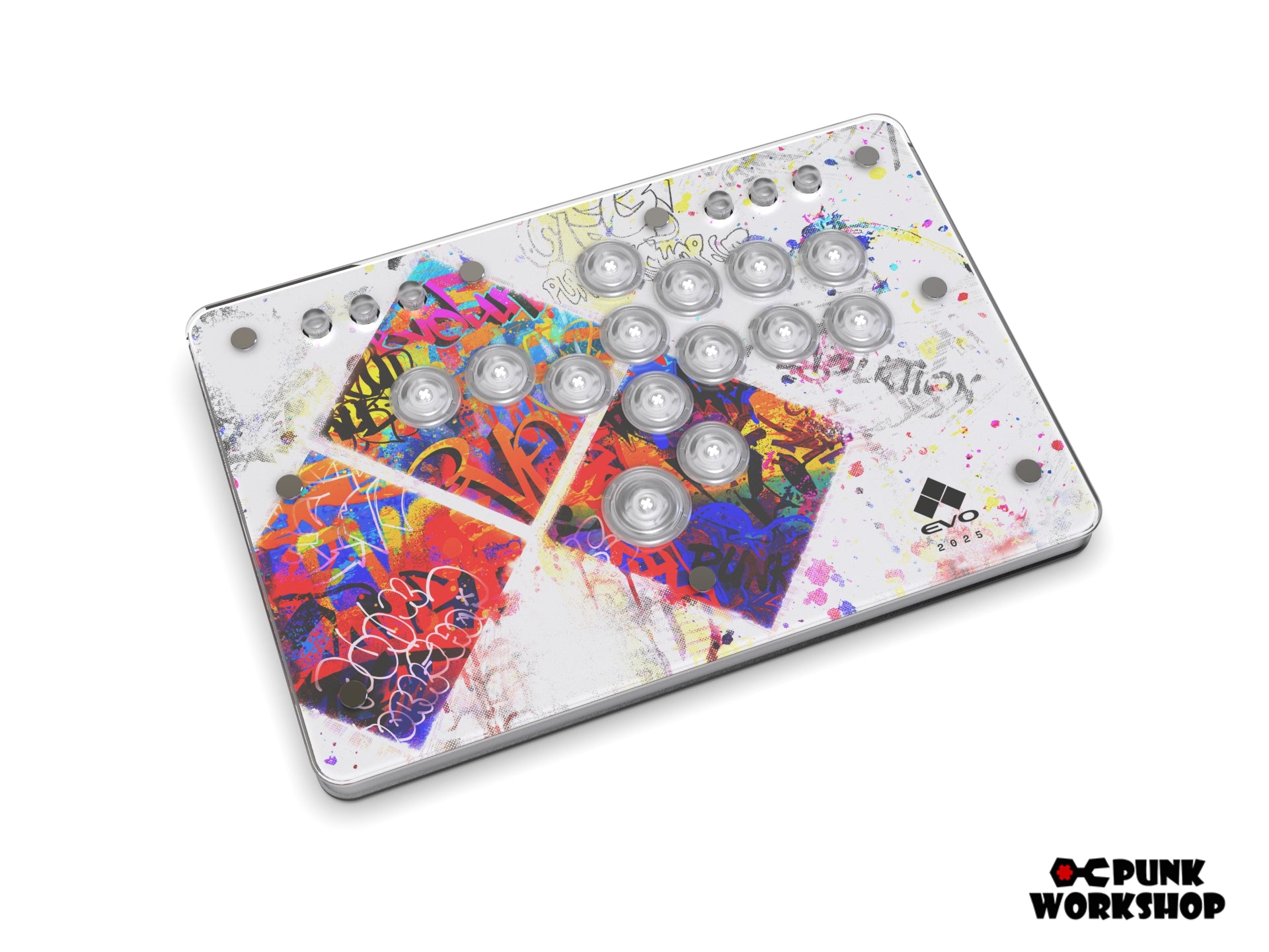PUNK WORKSHOP MINI BOX レバーレスコントローラー 受注生産】MINI BOX レバーレスコントローラー (ボタン