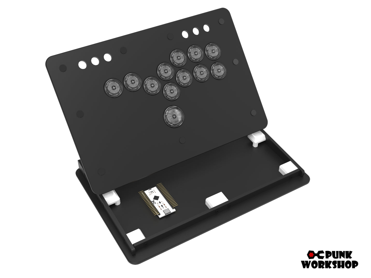 最高の品質 新モデルPUNKWORKSHOP MINIHITBOX レバーレスコントローラー
