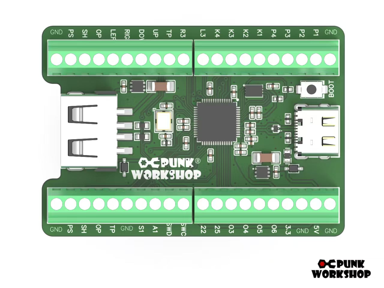 PKB PC】MINI BOX レバーレスコントローラー (ボタンレイアウトB/D) – PUNK WORKSHOP JAPAN