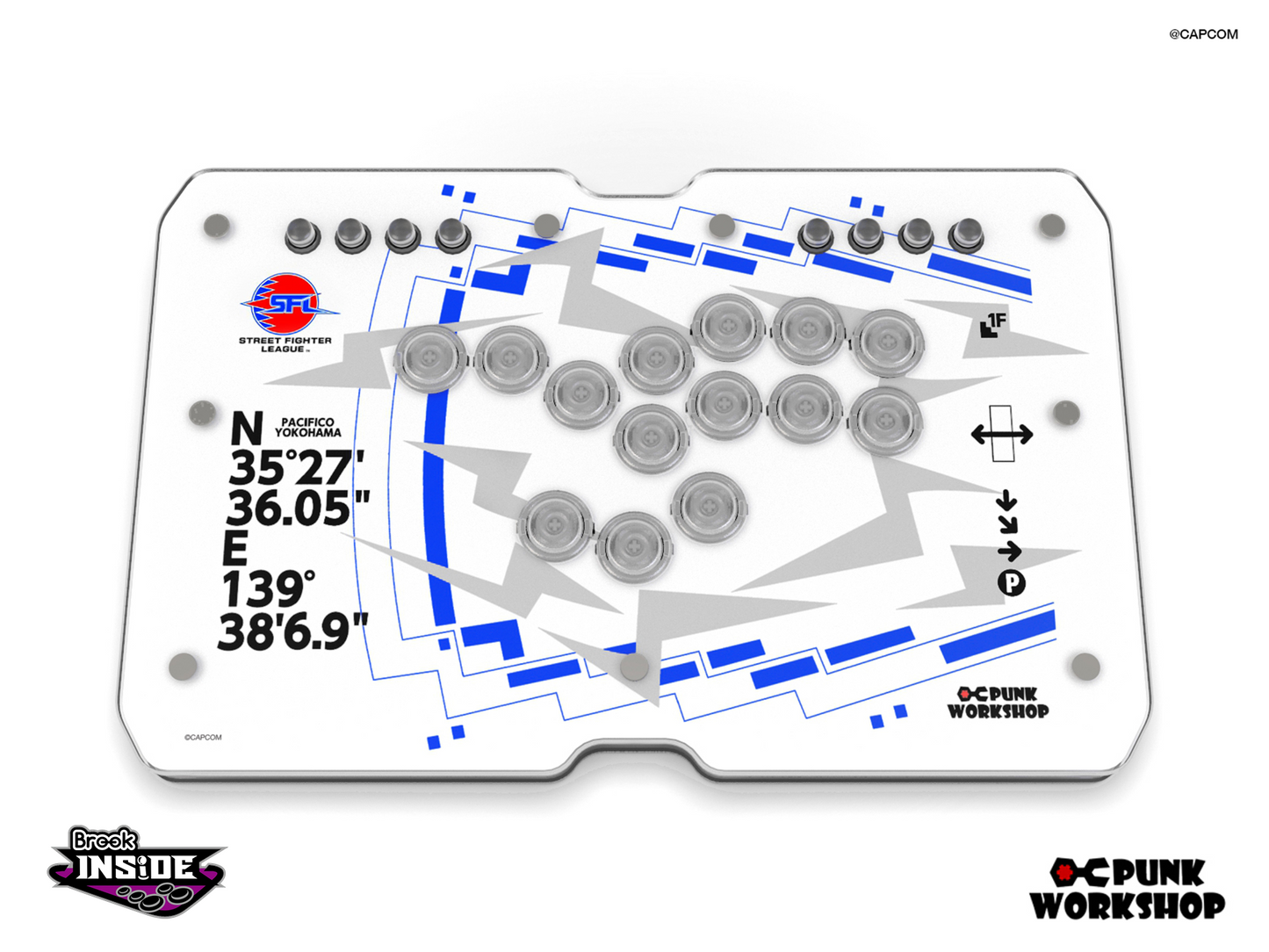 punkworkshop Brook PS5対応 ULTRABOX レバーレス ULTRA BOX レバーレスコントローラー SFL: Pro-JP 2025 モデル – PUNK