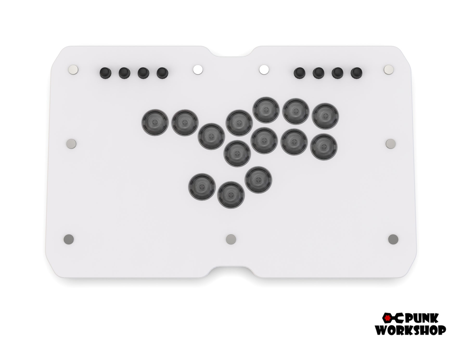 【PS5 brook】PUNKWORKSHOP MINIBOX レイアウトD Brook PS5対応】MINI BOX レバーレスコントローラー (ボタンレイアウト