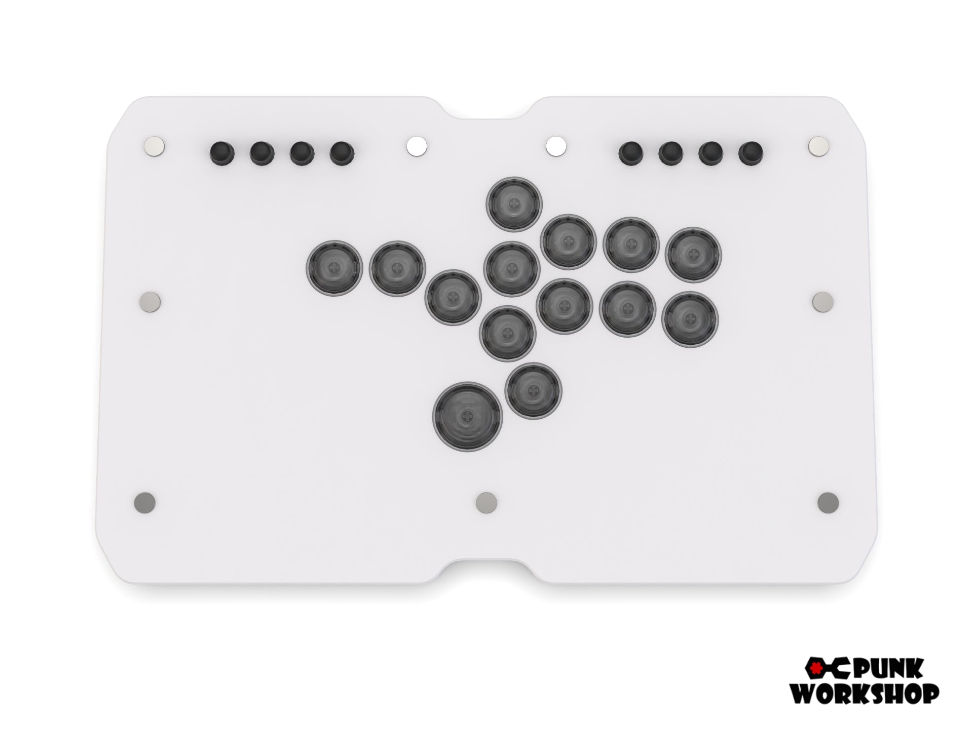 PS5対応 Brook基板 PUNKWORKSHOP MINI BOX ＋ボタン Brook PS5対応】MINI BOX レバーレスコントローラー (ボタン