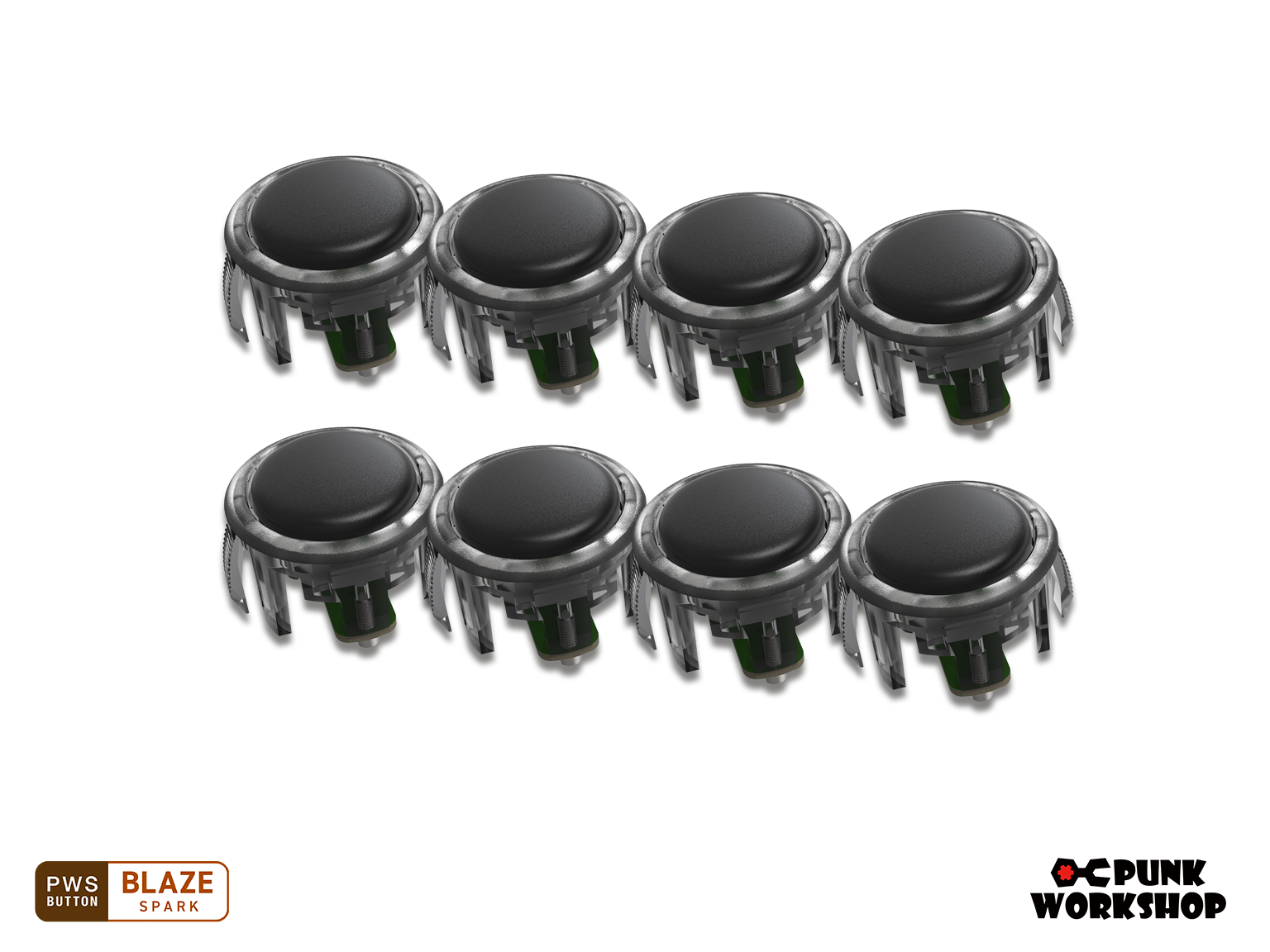 PUNK WORKSHOP PWS Blazeボタン30mm×11個 PWS Blaze ゲーミングボタン – PUNK WORKSHOP JAPAN
